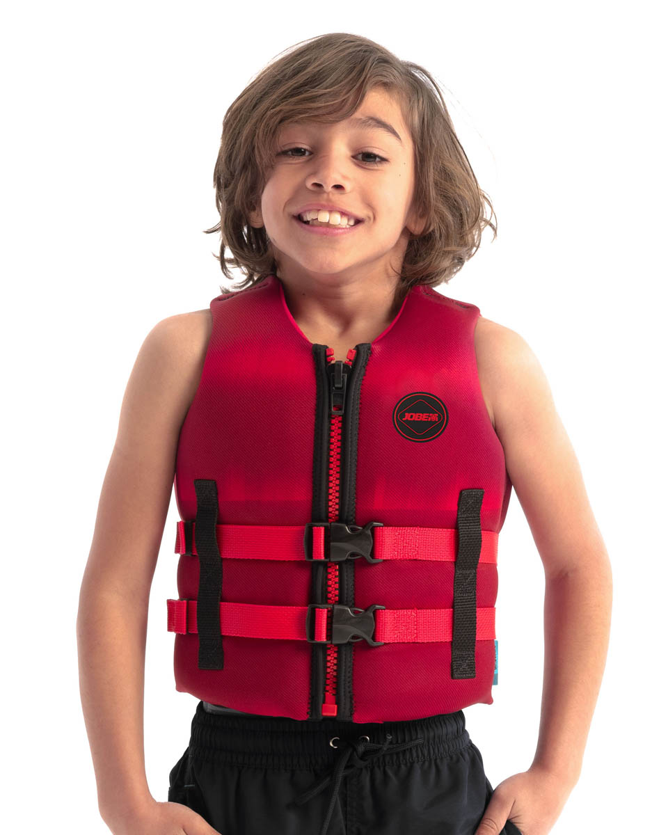 Jobe neopreen zwemvest kinderen Rood - Hardware Care